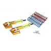 Golden Aluminum Shocks w/  Piggyback 100mm 2PCS(1/8, 100mm)