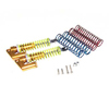 Golden Aluminum Shocks w/  Piggyback 105mm 2PCS(1/8, 105mm)