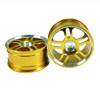 Golden 5 Dual-spoke Aluminum Wheels 1 pair(1/10 Car)