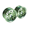 Titanium 10 Y-spoke Aluminum Wheels 1 Pair(1/10 Car)