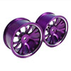 Purple Aluminum 7 Y-spoke Wheels 1 pair-3&deg;(1/10 Car)