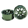 Titanium Color Aluminum 7 Y-spoke Wheels 1 pair-4&deg;(1/10 Car)