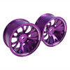 Purple Aluminum 7 Y-spoke Wheels 1 pair-5&deg;(1/10 Car)