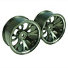 Titanium Color Aluminum 7 Y-spoke Wheels 1 pair-5&deg;(1/10 Car)