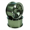 Titanium Color Aluminum 7 Y-spoke Wheels 1 pair-5&deg;(1/10 Car)