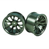 Titanium Color Aluminum 7 Y-spoke Wheels 1 pair-6&deg;(1/10 Car)