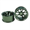 Titanium Color Aluminum 7 Y-spoke Wheels 1 pair-6&deg;(1/10 Car)