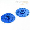 Blue Aluminum Wheel Adaptors w/ separate brake disc（Large）(2PCS)