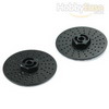 Black Aluminum Wheel Adaptors w/ separate brake disc（Large）(2PCS)