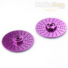 Purple Aluminum Wheel Adaptors w/ separate brake disc（Large）(2PCS)