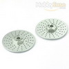 Silver Aluminum Wheel Adaptors w/ separate brake disc（Large）(2PCS) [57823LS]