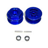 23mm Blue Aluminum Wheel Adaptors 1 Pair [57883B]