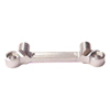 Silver Aluminum Steering Mount