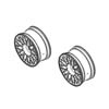 Wheels 2pcs