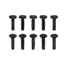 Tapping Screws 3×10mm Big Head 50PCS