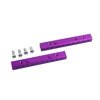 Savage Purple Aluminum Front and Rear Chassis Mount