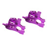 Savage Purple Aluminum Bulkhead(Front/Rear)