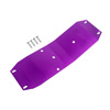 Savage Purple Aluminum Lengthened Center Skid Plate