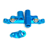 Mini Inferno Blue Aluminum Steering Assembly