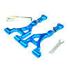 LST Blue Aluminum Upper Arms with Titanium Rods (Front/Rear)