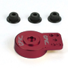 Red Aluminum Heavy Duty Servo Saver [56605R]