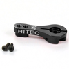 Black Aluminum 24T Heavy Duty Servo Arm for HITEC Servo [56607K]