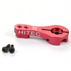 Red Aluminum 24T Heavy Duty Servo Arm for HITEC Servo [56607R]