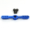 Blue Aluminum Light Weight 24T Two-way Heavy Duty Servo Arm for HITEC Servo