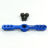 Blue Aluminum Light Weight 25T Two-way Heavy Duty Servo Arm for FUTABA Servo