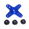 Blue Aluminum Cross Servo Arm [56620B]