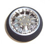 Titanium Color Aluminum Pistol Transmitter Steering Wheel[10 Y-spoke] [56801T]
