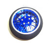 Blue Aluminum Pistol Transmitter Steering Wheel[8 Y-spoke] [56802B]