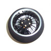 Black Aluminum Pistol Transmitter Steering Wheel[18 spoke]