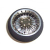 Titanium Color Aluminum Pistol Transmitter Steering Wheel[18 spoke] [56803T]