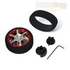 Golden Aluminum Pistol Transmitter Steering Wheel[6 dual spoke] [56805A]