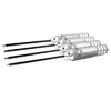 Silver Knurling Hexagon Wrench Set mm(1.5mm, 2.0mm, 2.5mm, 3.0mm) [60119S]