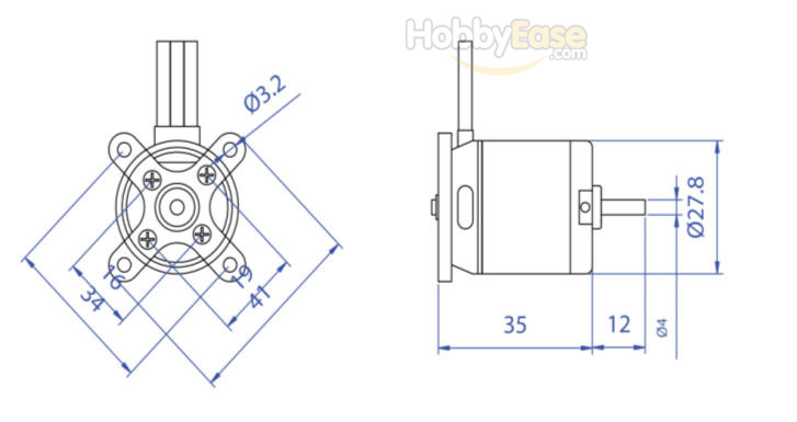 Outrunner Brushless Motor