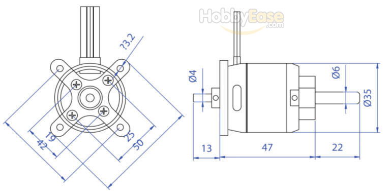 Outrunner Brushless Motor