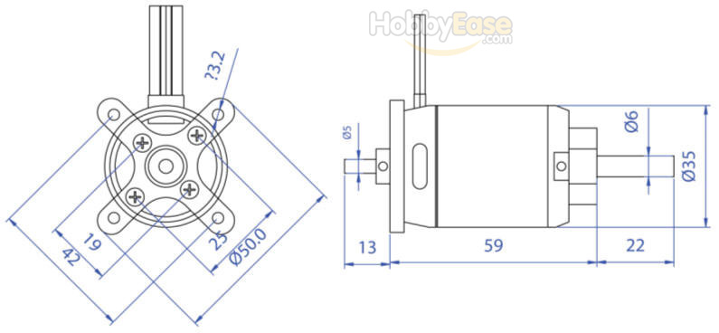 Outrunner Brushless Motor