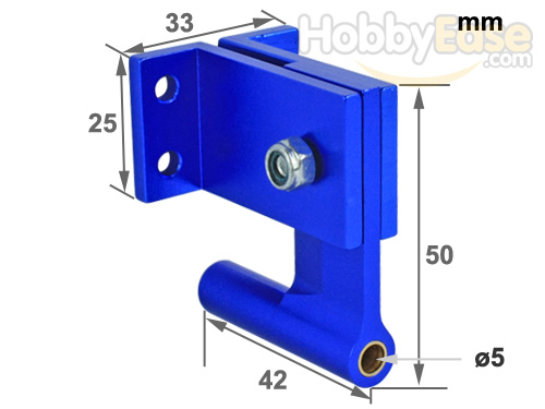 flex shaft strut for rc boat