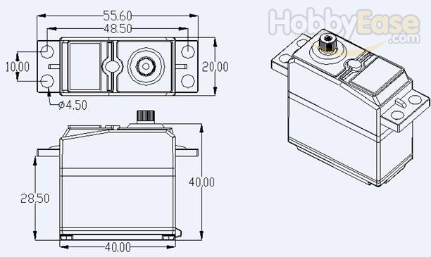 6KG Analog Servo