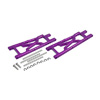 NMT2 Purple Aluminum Rear Lower Arms